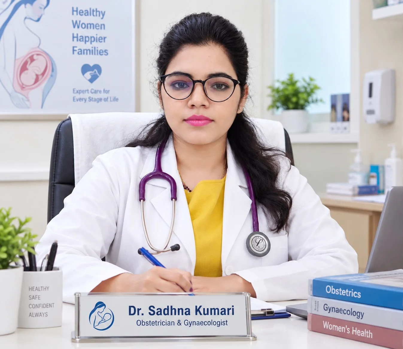Dr. Sadhna Kumari, Obstetrician & Gynaecologist, at Rama Clinic